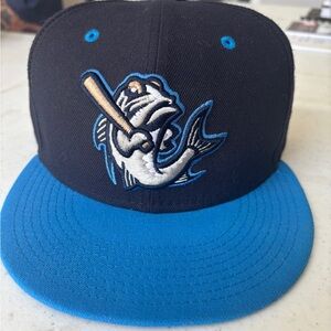 Tampa Tarpons Minor League ~ Single-A Affiliate of the NY Yankees Fitted Size 8